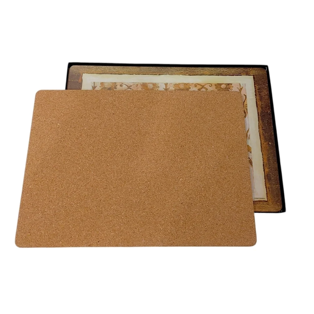Pimpernel Poinsettia Holiday Placemat & Napkin Set With Ring Holders 4 Pieces